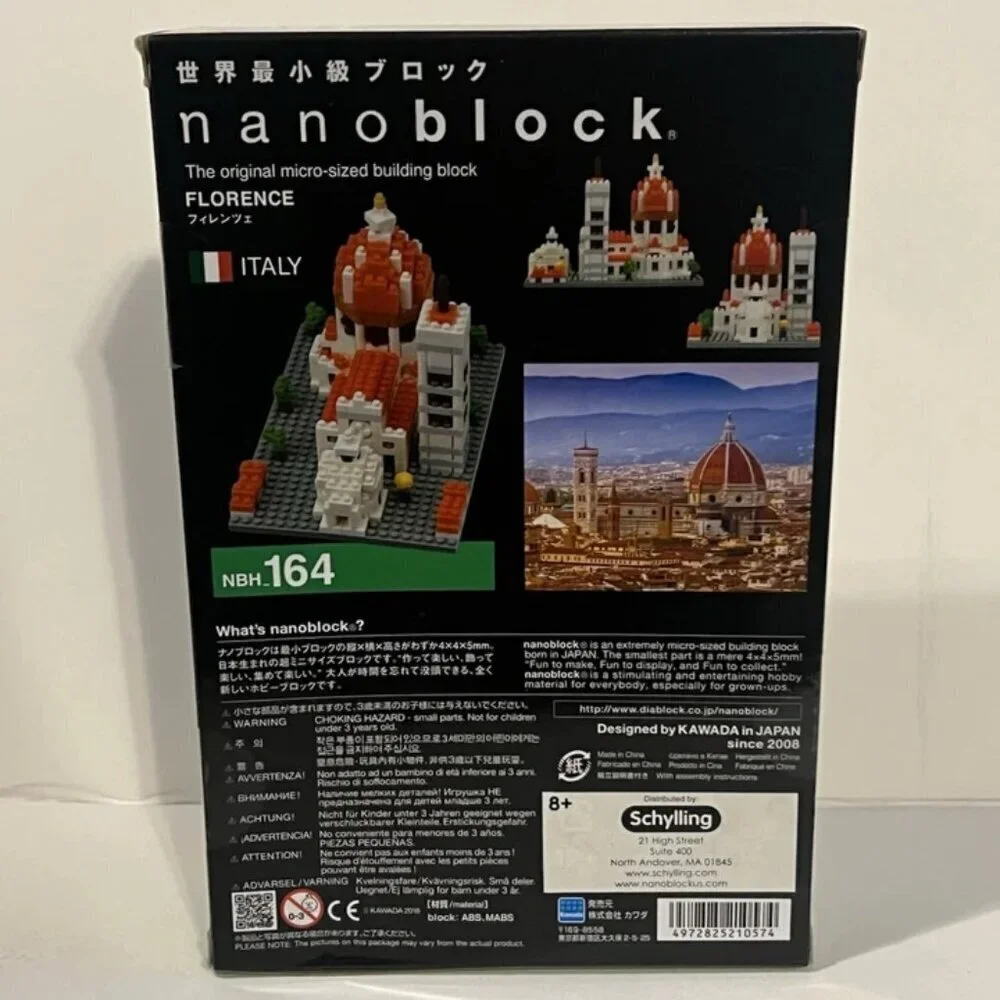 NEW Nanoblock Florence Duomo , Italy Cathedral #NBH 164